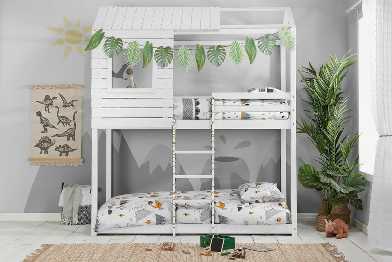 Ultimate Children's Adventure Bunk Bed - Grey or White