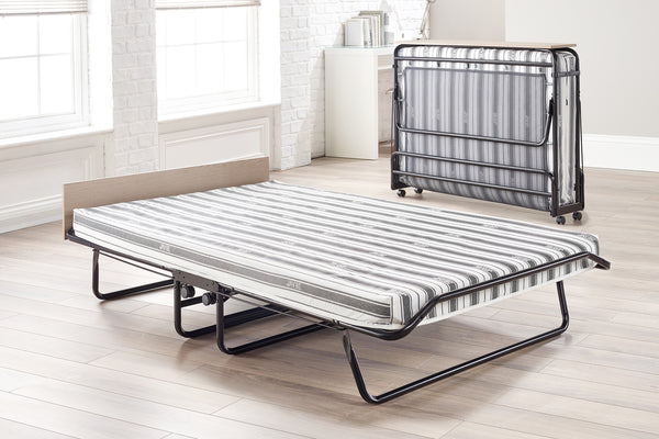 JAY-BE 4FT Small Double Supreme Folding Bed with Rebound e-Fibre Mattress