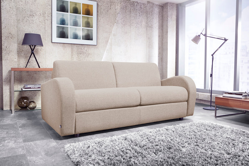 Retro 3 Seater Sofa with Fibre Wrapped Seat Fillings available in 5 Colours!!