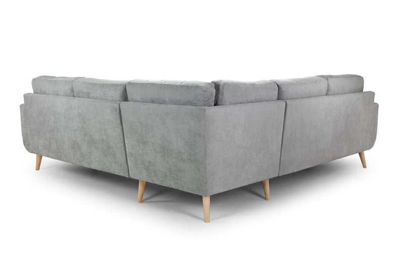 Aurora Sofa Grey Large Corner