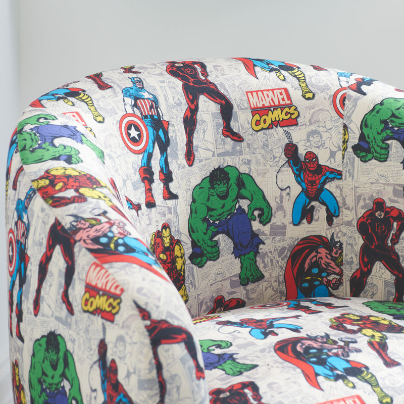 Children's Marvelous Marvel Accent Swivel Chair