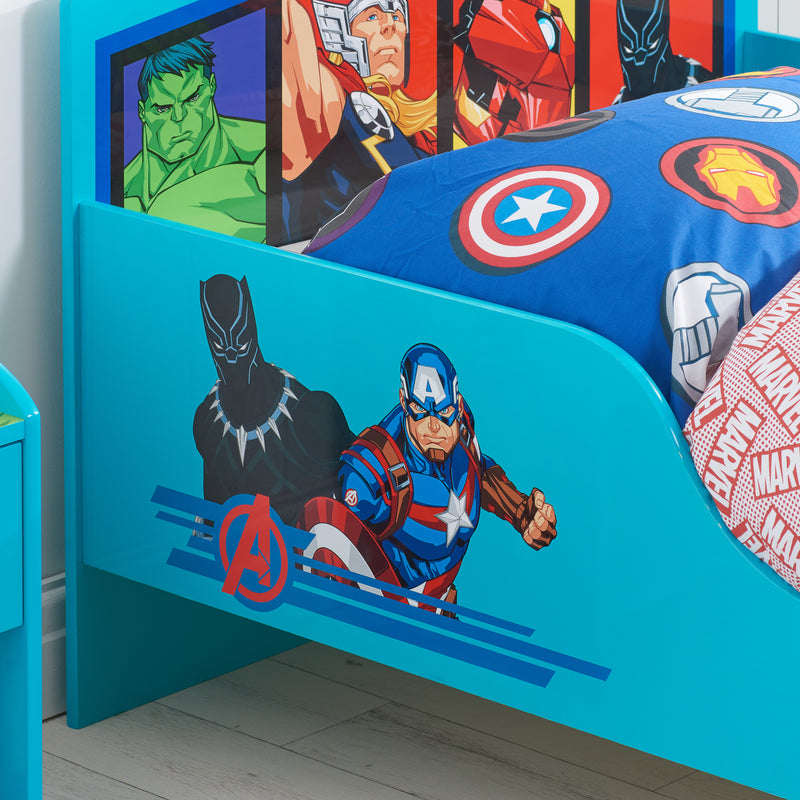 Marvelous Marvel Avengers Single Bed