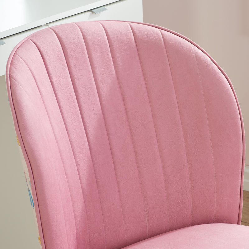 Pretty Pink Princess Accent Chair