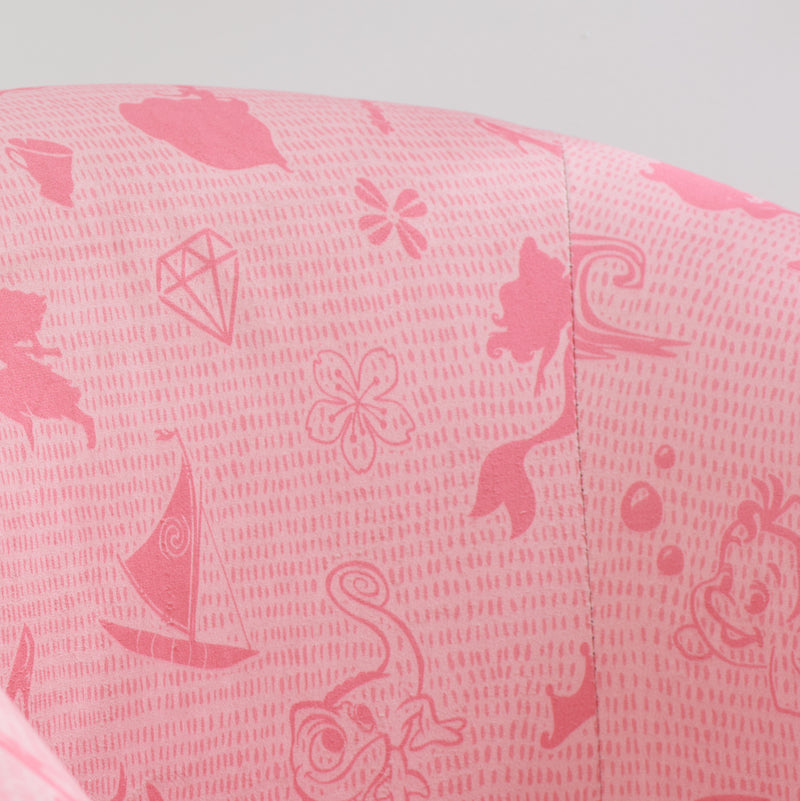 Pretty Pink Children's Princess Accent Swivel Chair