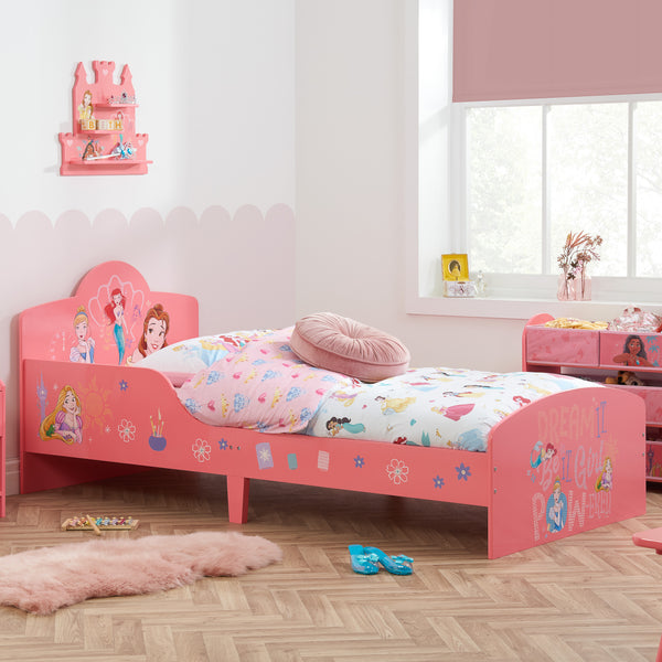 Pretty Pink Princess Single Bed