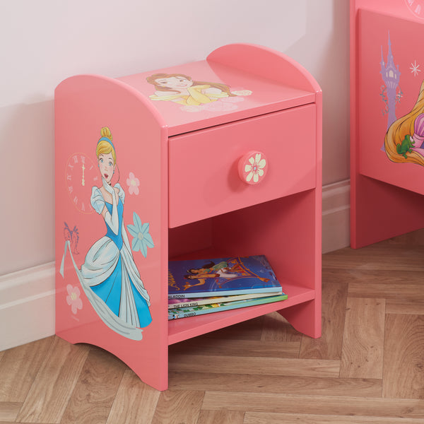 Pretty Pink Princess Bedside Table