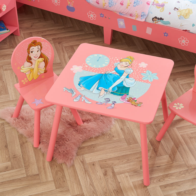Pretty Pink Princess Table & Chairs