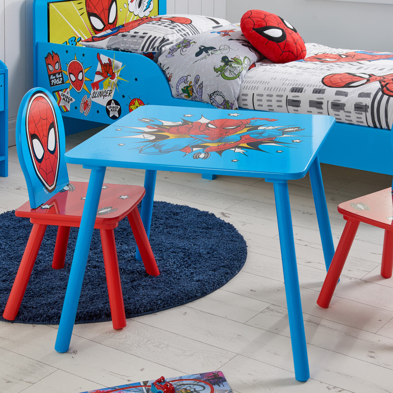 Superb Spider-man Table & Chairs