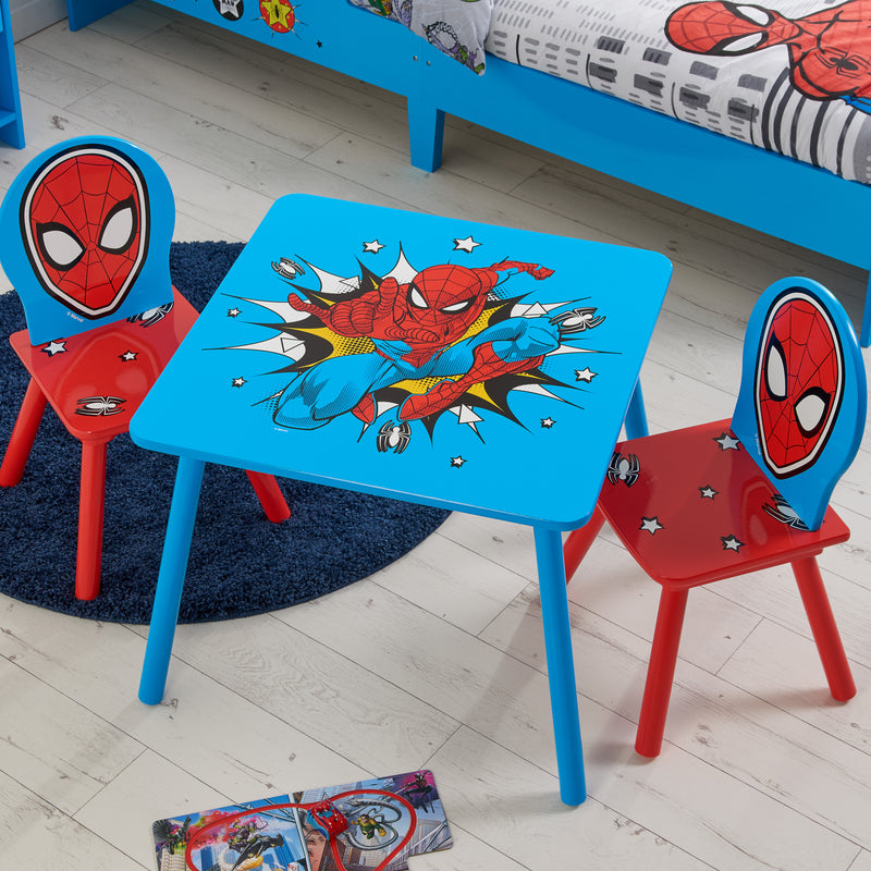 Superb Spider-man Table & Chairs