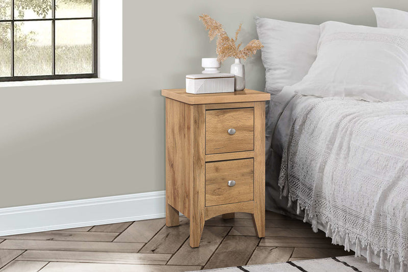 Classic Hampstead 2 Drawer Bedside Table