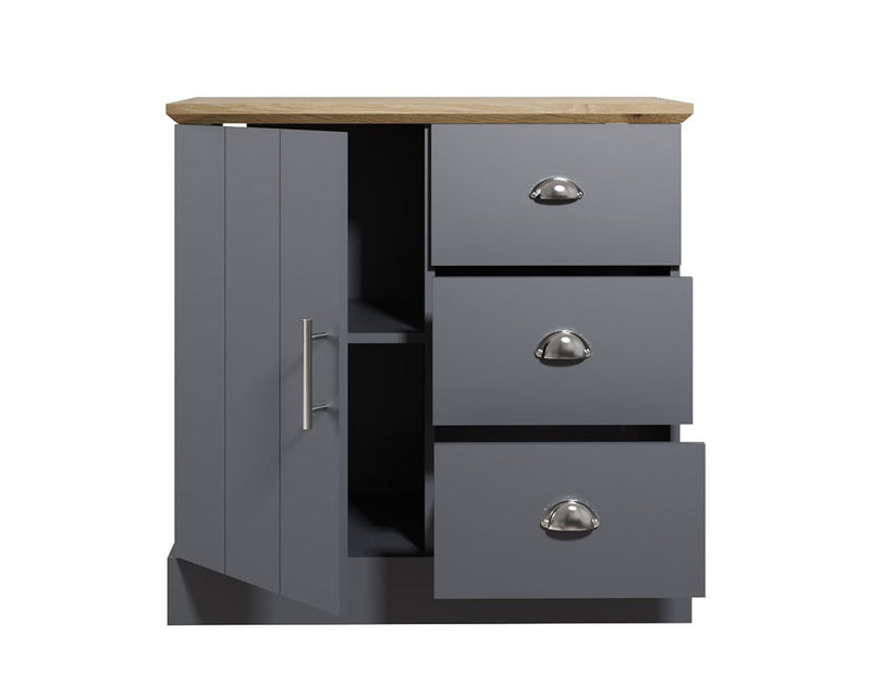 Kendal Classic Country Cottage Style Multi Unit available in Grey & Slate Blue