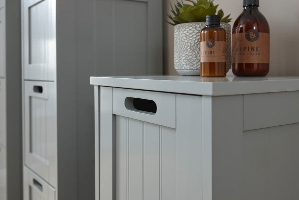 Colonial Tongue & Groove Wooden Bathroom 2, 3 or 4 Drawer Slim Chests - In 2 Colours