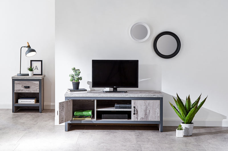 Boston Urban-Chic Grey Living Room Furniture Range