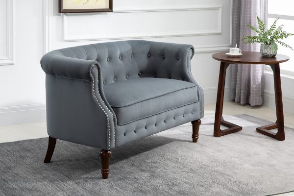 Glamourous Chesterfield Style Freya 2 Seater Sofa & Armchair Range