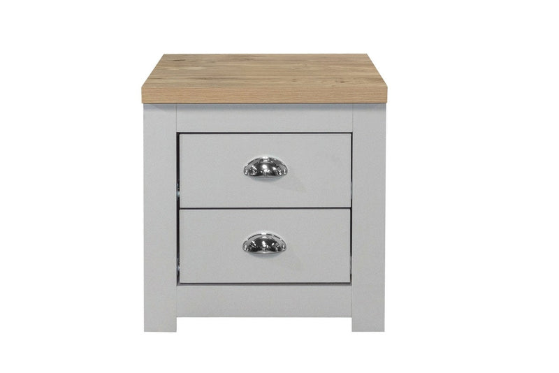 Contemporary Classic Farmhouse Highgate 2 Drawer Bedside Table - 3 Colours!
