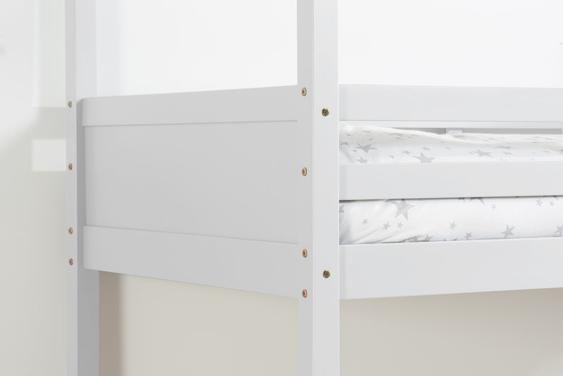 Charming Children's Home Bunk Bed available in Grey or White