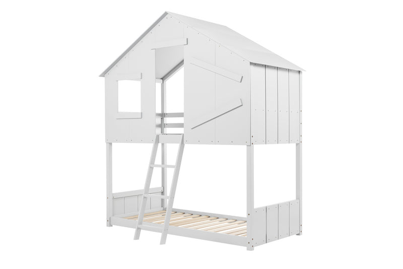 Incredible Children's Safari Bunk Bed available in Grey or White