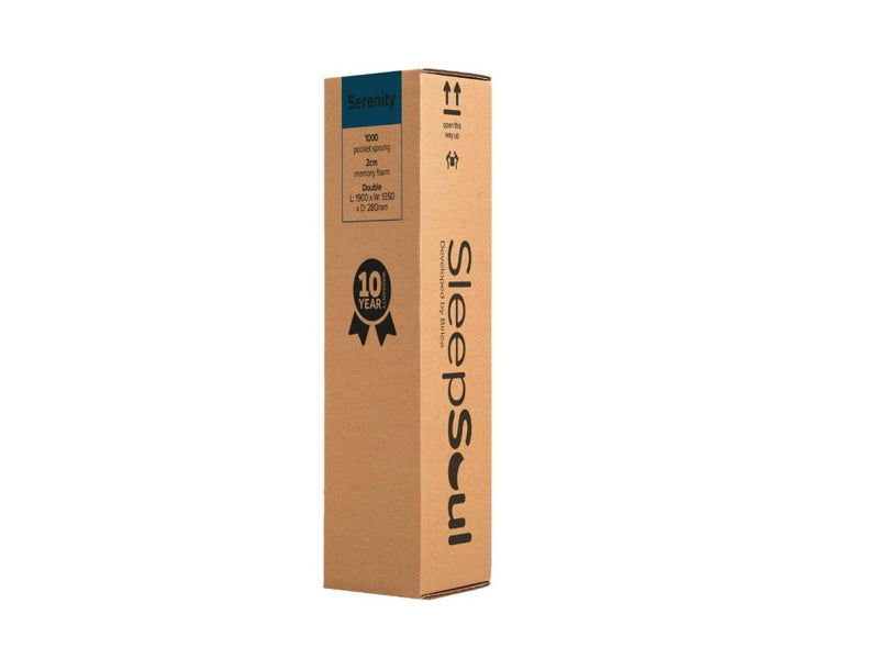 SleepSoul Serenity Deluxe 1000 Pocket Sprung Mattress (Medium/Firm)
