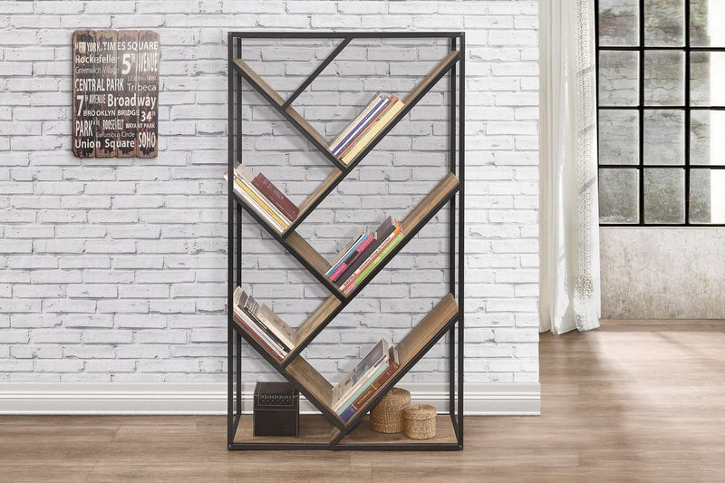 Modern Urban Diagonal Bookcase