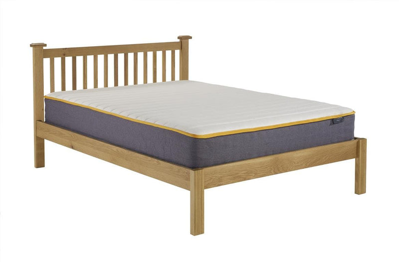 Classic Woburn Chunky Solid Oak Low Foot End Bed Frame 4FT6 & 5FT