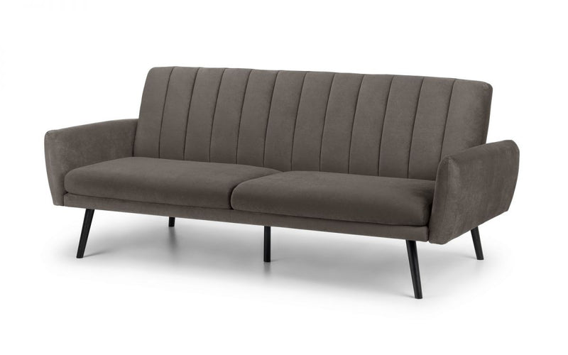 Luxurious Afina Sofabed available in Grey or Blue Velvet