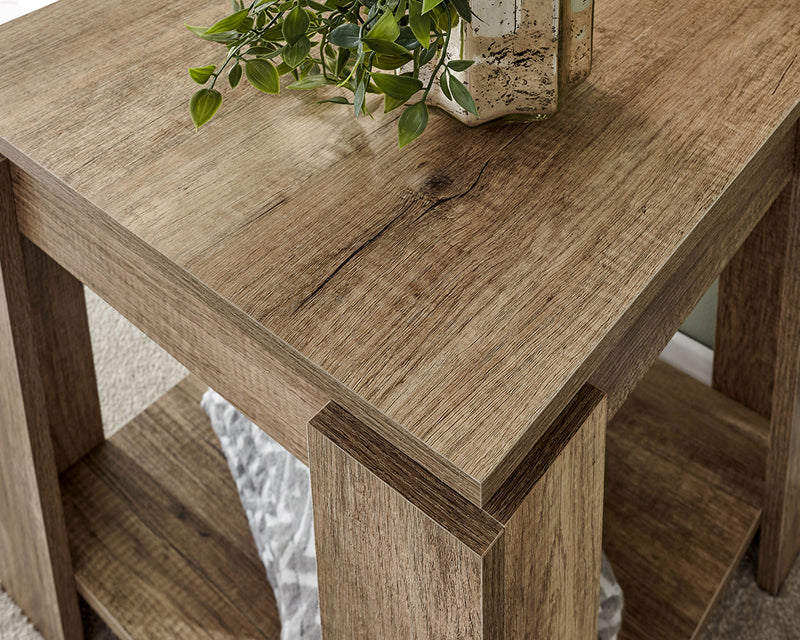 Stylish Canyon Oak Effect Luxury Lamp Table Living Room Furniture
