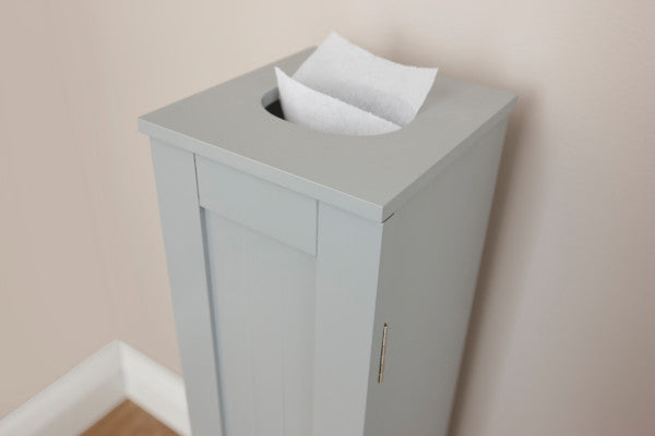 Colonial Tongue & Groove Wooden Bathroom Toilet Roll Cupboard - In 2 Colours