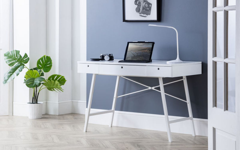 New Modern Scandinavian design White Home Office Study Desk