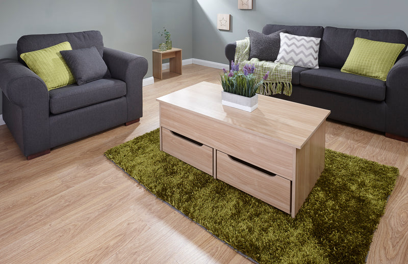 Ultimate Storage Coffee Table available in White, Espresso and Oak