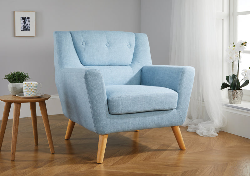 Retro Inspired Lambeth Large & Medium Sofa with Matching Chair