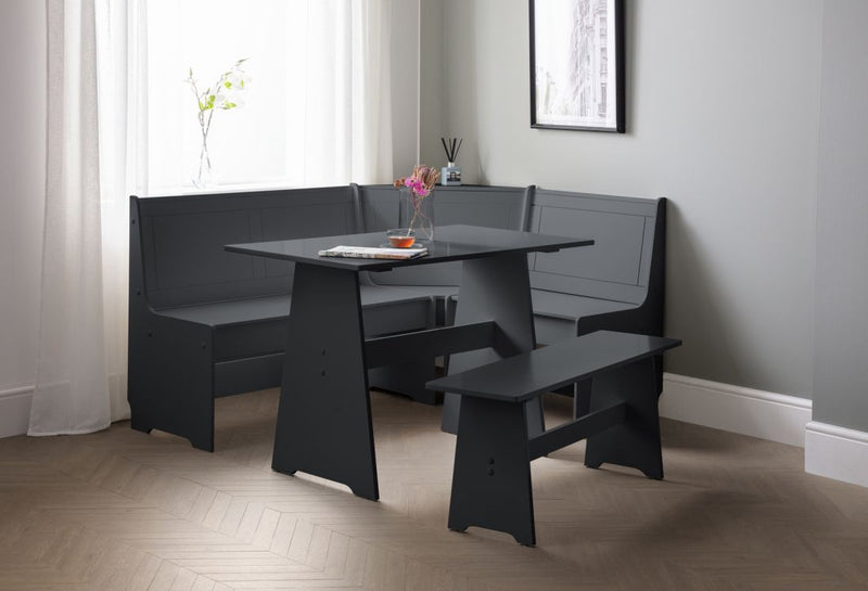 Classic Newport Corner Dining Set available in Anthracite, Dove Grey or White