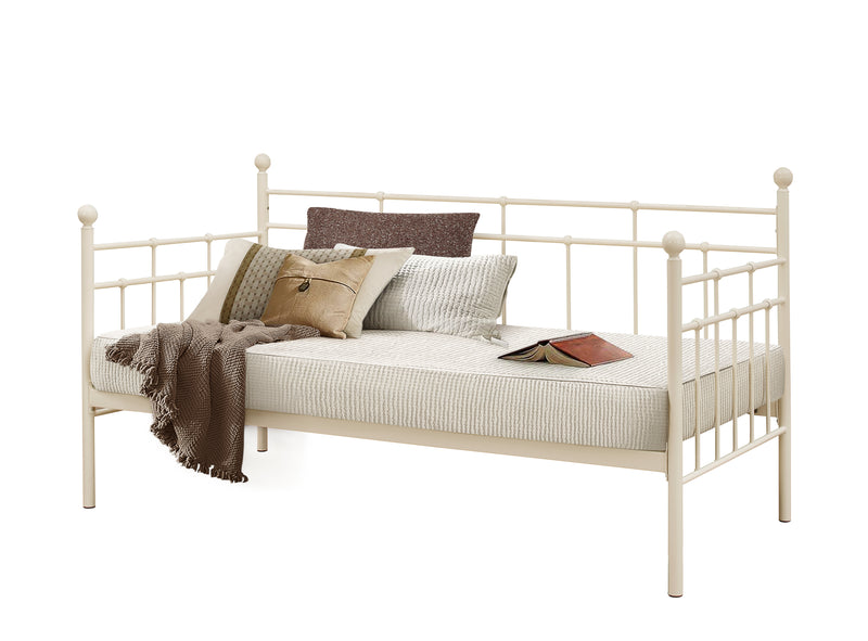 3FT Elegantly Constructed Stunning Day Bed Sophisticated Black or Cream