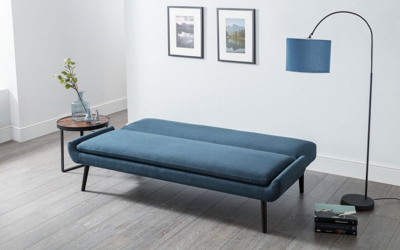 Gaudi Sofabed available in Grey, Blue, Mustard & Grey Velvet