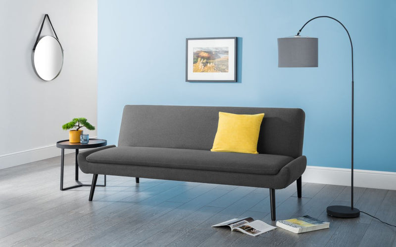 Gaudi Sofabed available in Grey, Blue, Mustard & Grey Velvet