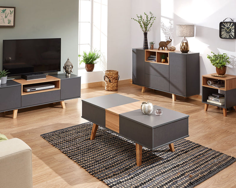 Retro-Inspired Modena Scandi Twist Style Living Room Furniture Range