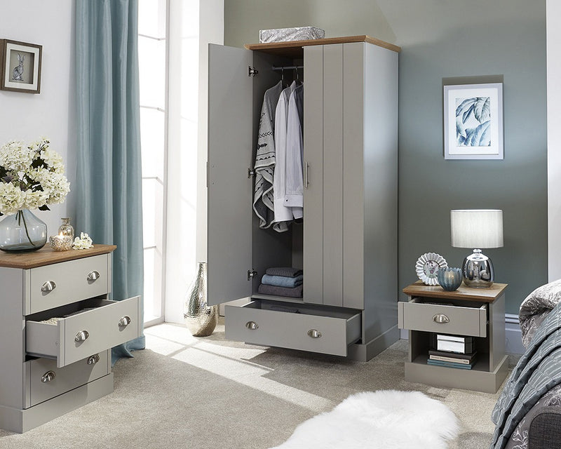 Kendal Classic Country Cottage Style Grey Bedroom Furniture Range