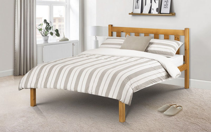 Contemporary Solid Pine Poppy Bed Frame available in 3FT & 4FT6